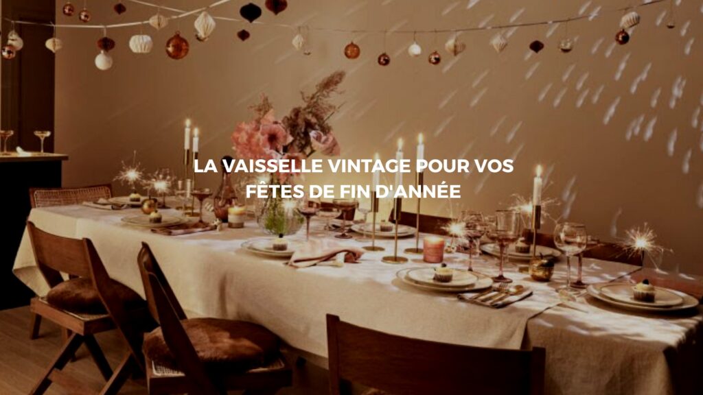 vaisselle vintage