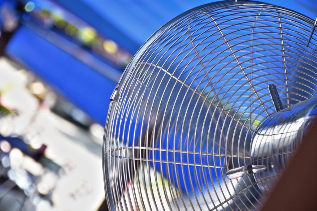 ventilateur tournant