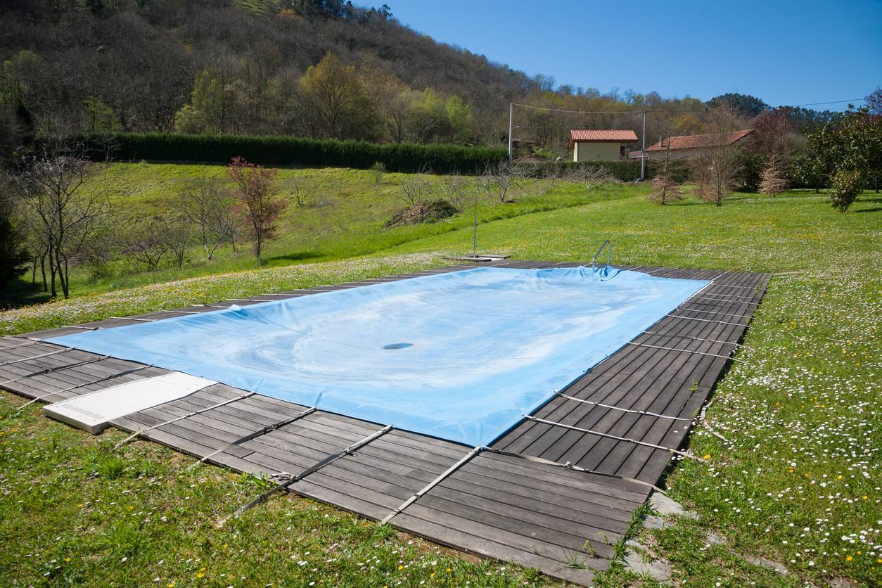 piscine en hiver