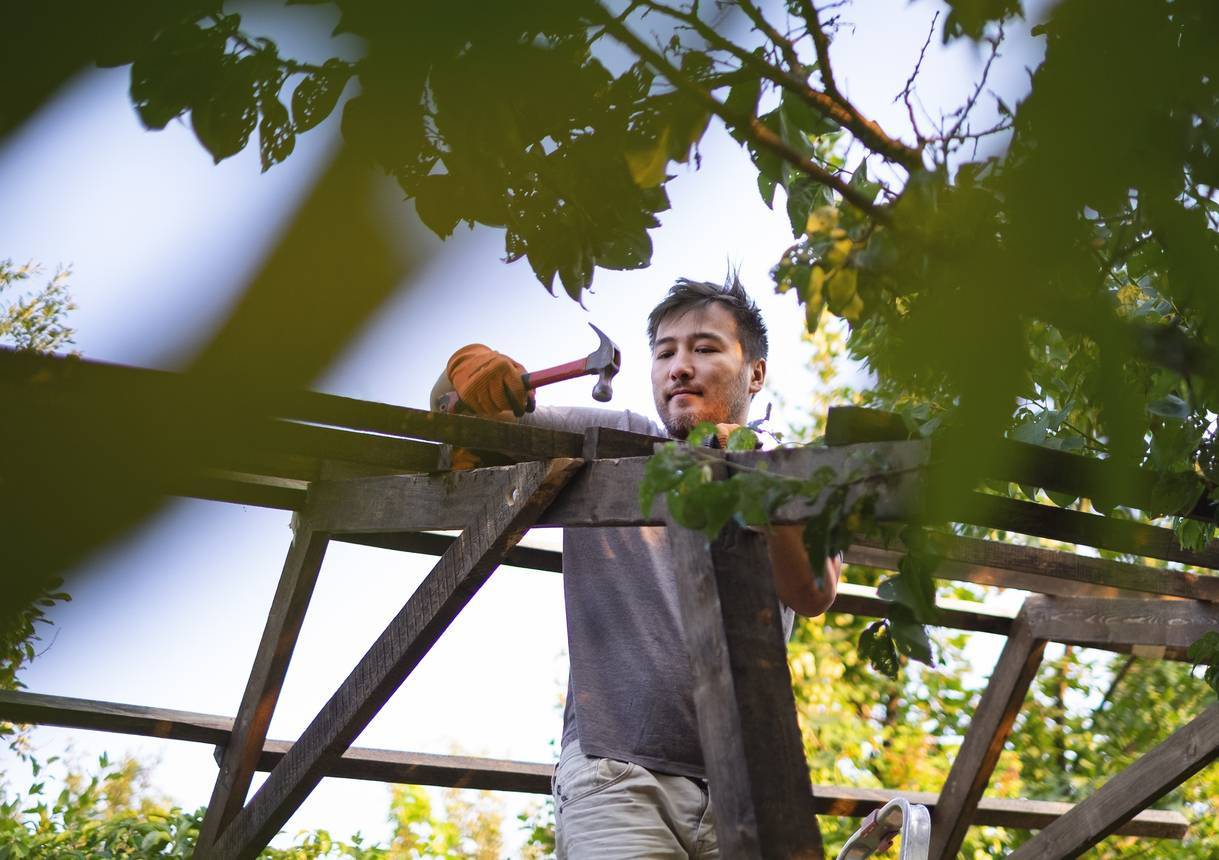 construction pergola terrasse Belgique