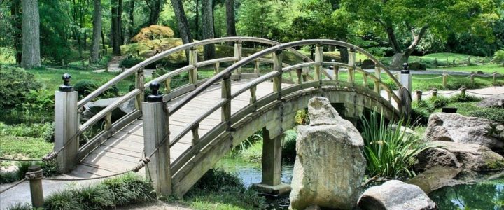 passerelle jardin