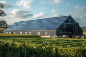 hangar agricole photovoltaïque arkolia energies